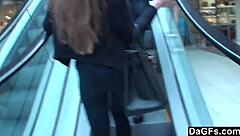 Blonde Teen 18+ Fingers Pussy At Tanning Saloon