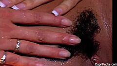 Capri Cavanni fucks Charley Chase in wild lesbian action