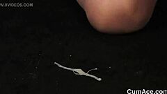 Horny Beauty Receives Bukkake Jizz Handjob Blowjob Blowbang Extreme Cum Load Gulping