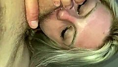 Amateur Sucks And Titty Fucks Massive Monster Cock In Dirty POV Scene