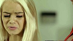 Petite Teen Pleases Big-Boobed MILF Orally!