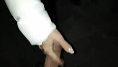 Milf Met in Metro Fucked Behind Car