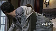 Big tits MILF dominates her stepbrother in hardcore ride