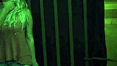 Cute step daughter bound and punished in garage domination