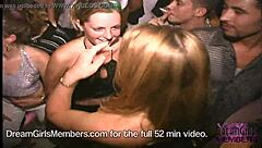 Check those pretty club panties!