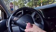 Jerking Off For Cutie At Bus Stop Leads To Thirsty Encounter