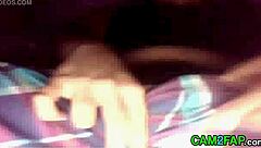 Teen 18+ performs on webcam for free