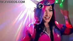 Dominatrix nika in unicorn pajamas will guide your jerk off session today