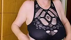 Titty Fuck By Busty Milf Mariaold With Toys