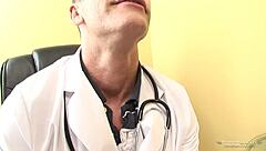 instead of prescribing vicodin, the naughty doctor prefers to fuck his depressed patients