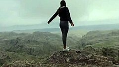 handjob while driving hot outdoor sex in the mountains