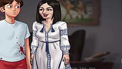 Summertime Saga: Passionate Kissing Scene