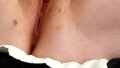 Fat BBW Squirts While Masturbating Her Pussy in Detailed Close-Up