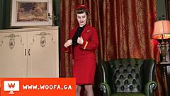 Intense Woofa Masturbation Session with Teen 18+ Star