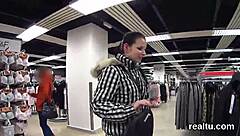 Fantastic Czech Chick Is Tempted in the Mall and Pounded in POV