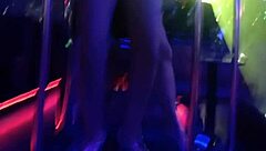 At the naughty adult house, Anny dances while the spy camera catches every bitchy move.