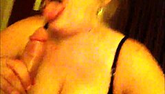 Jenna Jaymes deepthroats that big cock and gags hard.