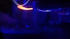 At the naughty adult house, Anny dances while the spy camera catches every bitchy move.