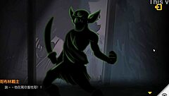 Goblin creampies mage in dungeon!