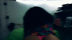 mom's ass in thong, so hot!