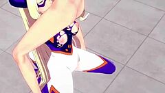 yu takeyama in a roof scene boku no hero short