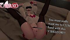 I Tie My Hands and Gag Myself While You Tease and Vibe My Catgirl Pussy Till I Squirt