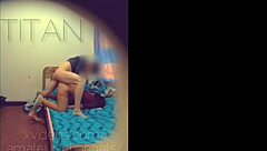 Spectacular hidden camera captures coworker's boobs cock and pussy at year end