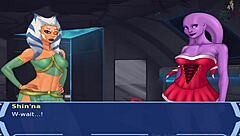 Star Wars Orange Trainer Part 37: Intense Cosplay Bang with Hot Sith Alien Girls.