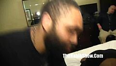 Three ebony freaks licking pussy in the ghetto