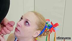 foxy kitten dragged to anal madhouse for brutal asshole pounding and pain.