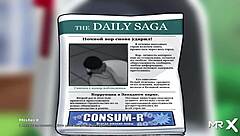 big cucumber fucks mature in kitchen