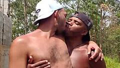 Two Gay Men Fucking In An Abandoned Construction Site