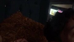 Delicious Jock Feels Intense Pleasure from Blowjob and Cum Swallow in Bed Late at Night