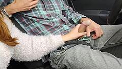 Surprising Husband With Public Street Blowjob In Outdoor Reality