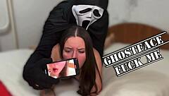Did blowjob for ghostface fuck my pussy and ass?