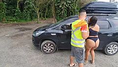 Latina Paty Bumbum Gets Paid With Hot Milk By Leo Fernandez