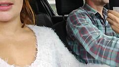 Surprising Husband With Public Street Blowjob In Outdoor Reality