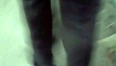 Latina culona gets intense groping and cumshot on ass from behind