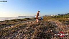 Wow! Smooth Hot Xvideos Star Melody Antunes Caresses Big Tits on Campeche Florianopolis-SC Beach!