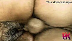 Clear View Of Whore's Hairy Pussy In Doggystyle Position Bent Over