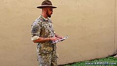 Military physical turns nude for thai army boys