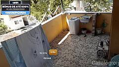 Stepdaughter Caught Washing Clothes, Forced to Suck and Fuck Doggy!