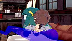 Can Kazuma Handle This Yaoi Blowjob And Creampie In Konosuba?