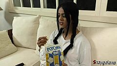 I dream of hardcore interracial anal after seeing that bulge on Netflix