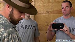 Military physical turns nude for thai army boys