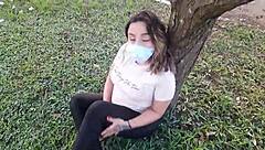 i'm sitting in the park and a fan recognizes me and offers to fuck me hard for money