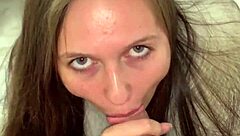 Hot teen 18+ girlfriend Stacy Cruz blows me away!