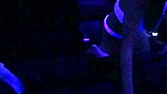 Scarlett johnson engages in blacklight sex with teen fetish elements and passion