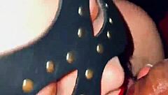 Latina deepthroats until cum in mouth