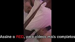 This wife is alone with the eater, getting a cumshot on her pussy